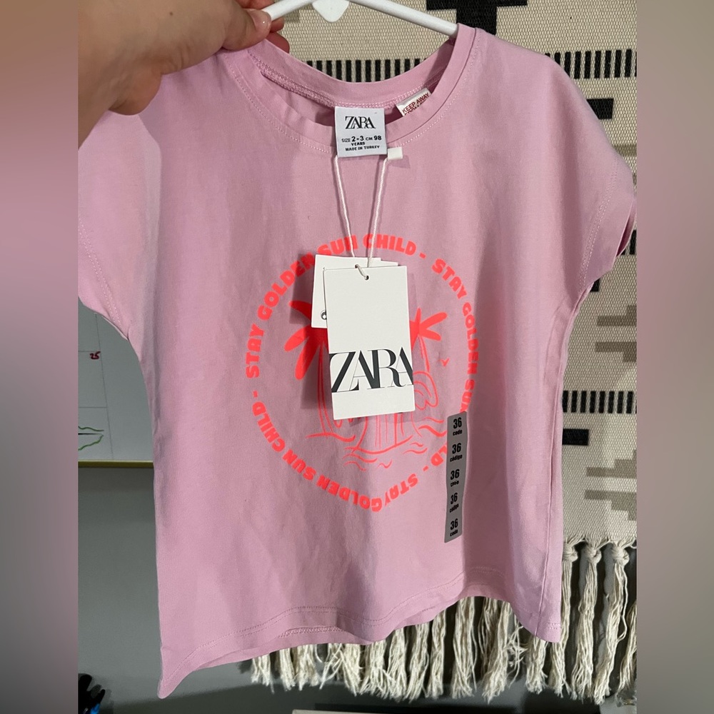 Zara graphic Tshirt